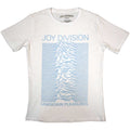 Joy Division Ladies T-Shirt: Unknown Pleasures FP (White)