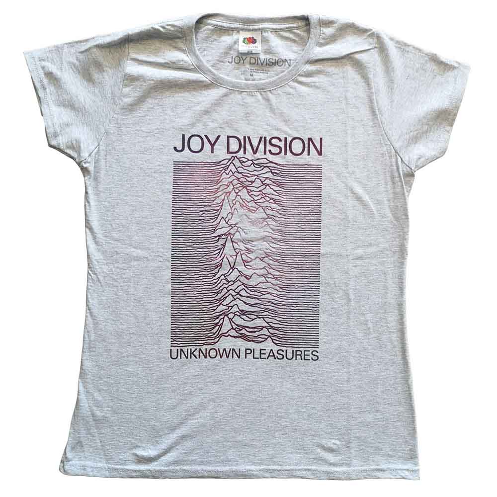 Joy Division Ladies T-Shirt: Space Lady (Heather Grey)