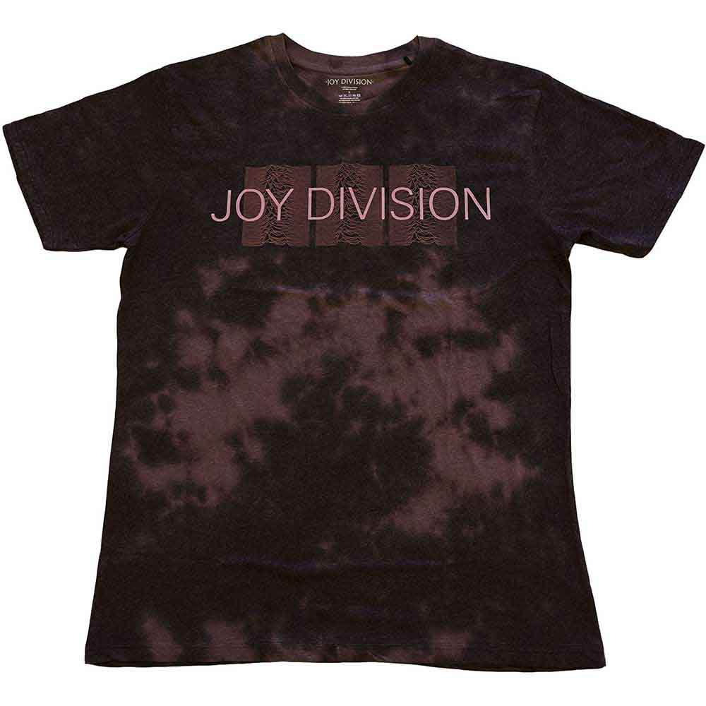 Joy Division Unisex T-Shirt: Mini Repeater Pulse (Purple) (Wash Collection)