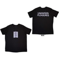 Joy Division Unisex T-Shirt: Lone Pulsar (Black) (Back Print)