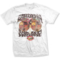 Jefferson Airplane Unisex T-Shirt: Lips (White)