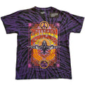 Jefferson Airplane Unisex T-Shirt: Live in San Francisco, CA (Purple) (Wash Collection)