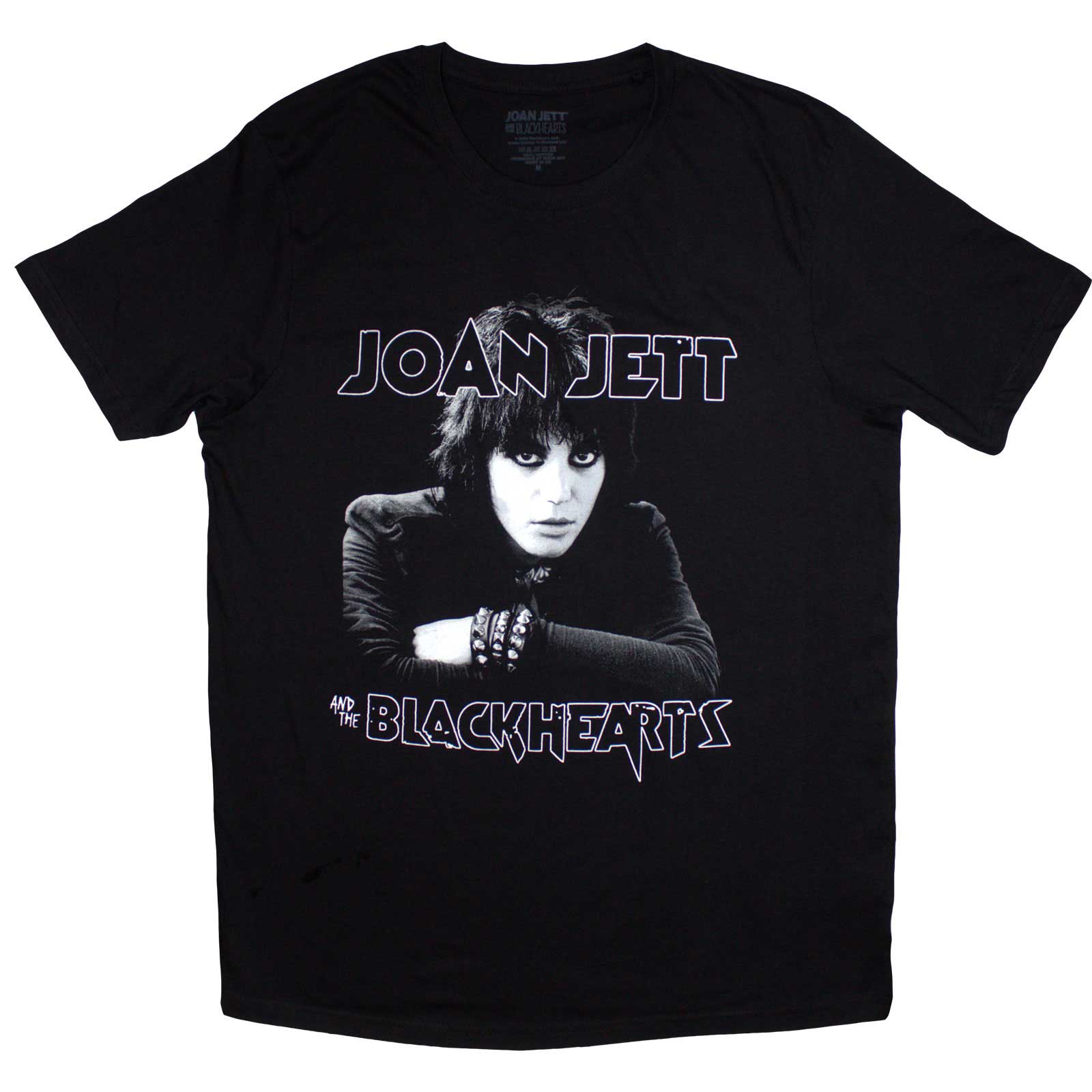 Joan Jett & The Blackhearts Unisex T-Shirt: Photo (Black)
