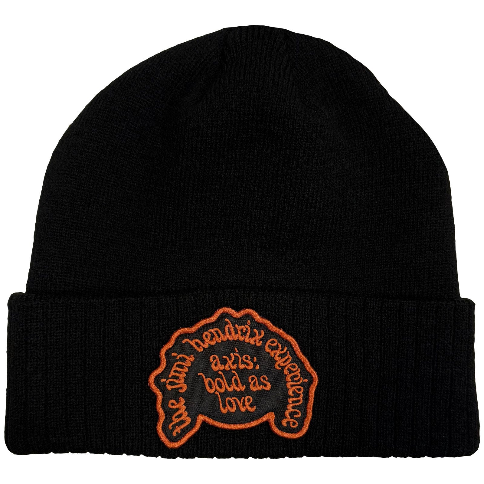 Jimi Hendrix Unisex Beanie Hat: Axis (Black)