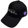 Jimi Hendrix Unisex Baseball Cap: Signature Logo (Black)