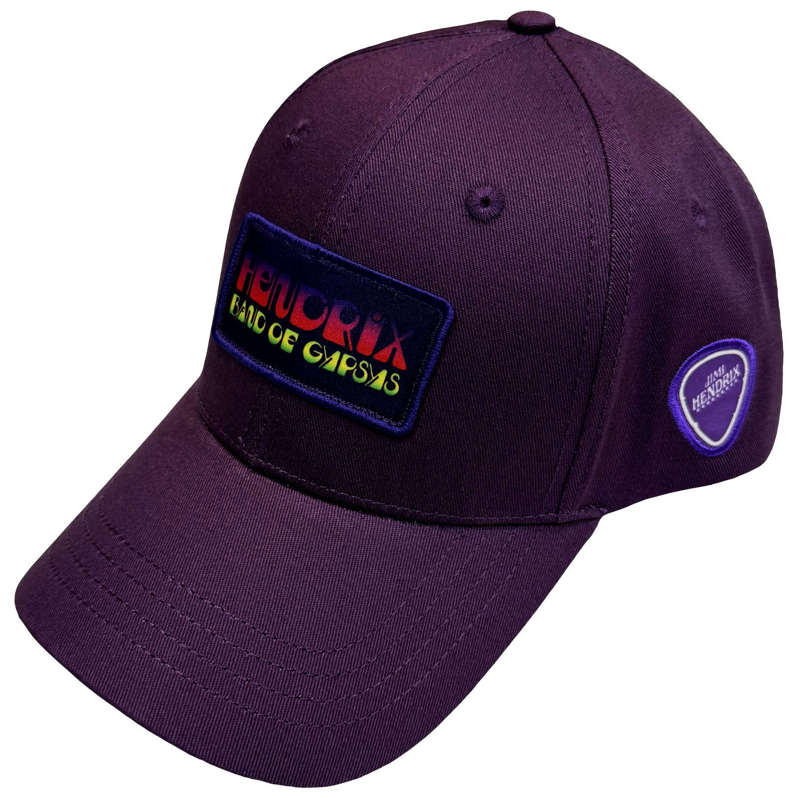 Jimi Hendrix Unisex Baseball Cap: Band Of Gypsys (Purple)