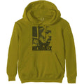 Jimi Hendrix Unisex Pullover Hoodie: Let Me Live (Green)