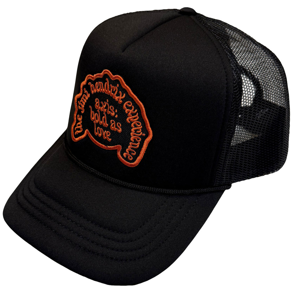 Jimi Hendrix Unisex Mesh Back Cap: Axis (Black)