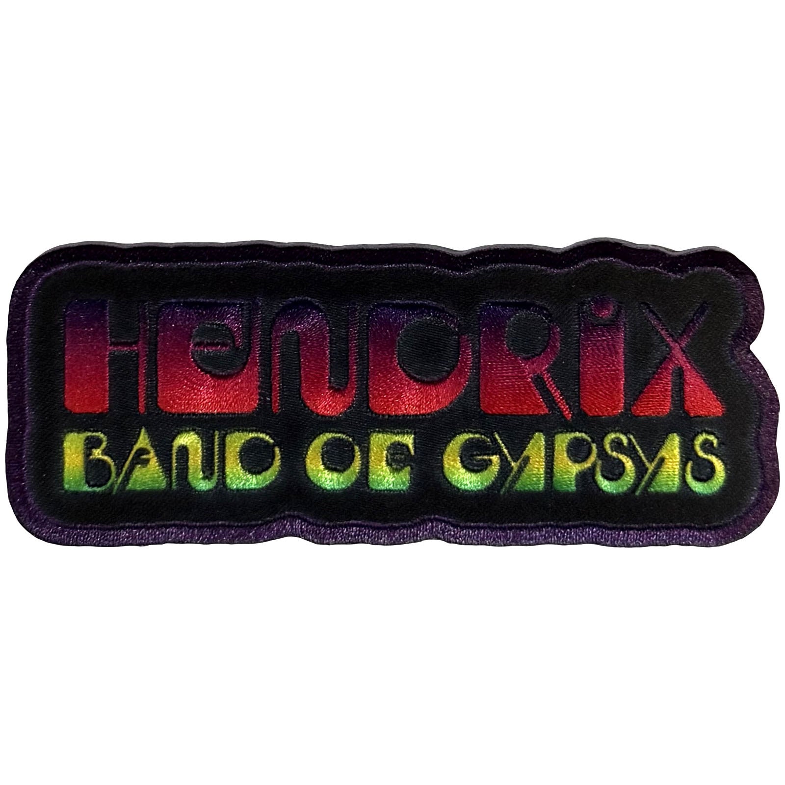 Jimi Hendrix Woven Patch: Band Of Gypsys