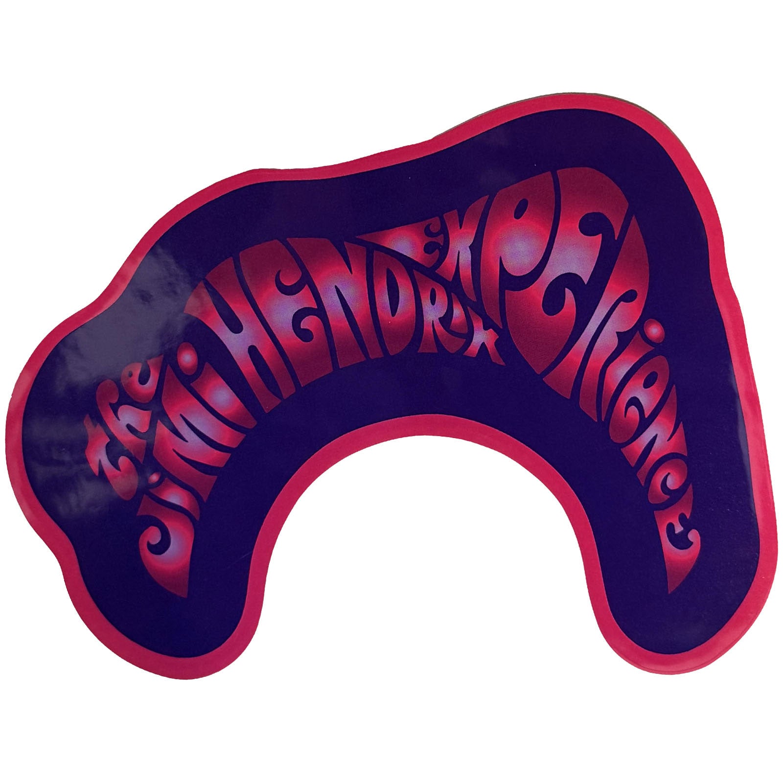 Jimi Hendrix Sticker: Swirl Logo