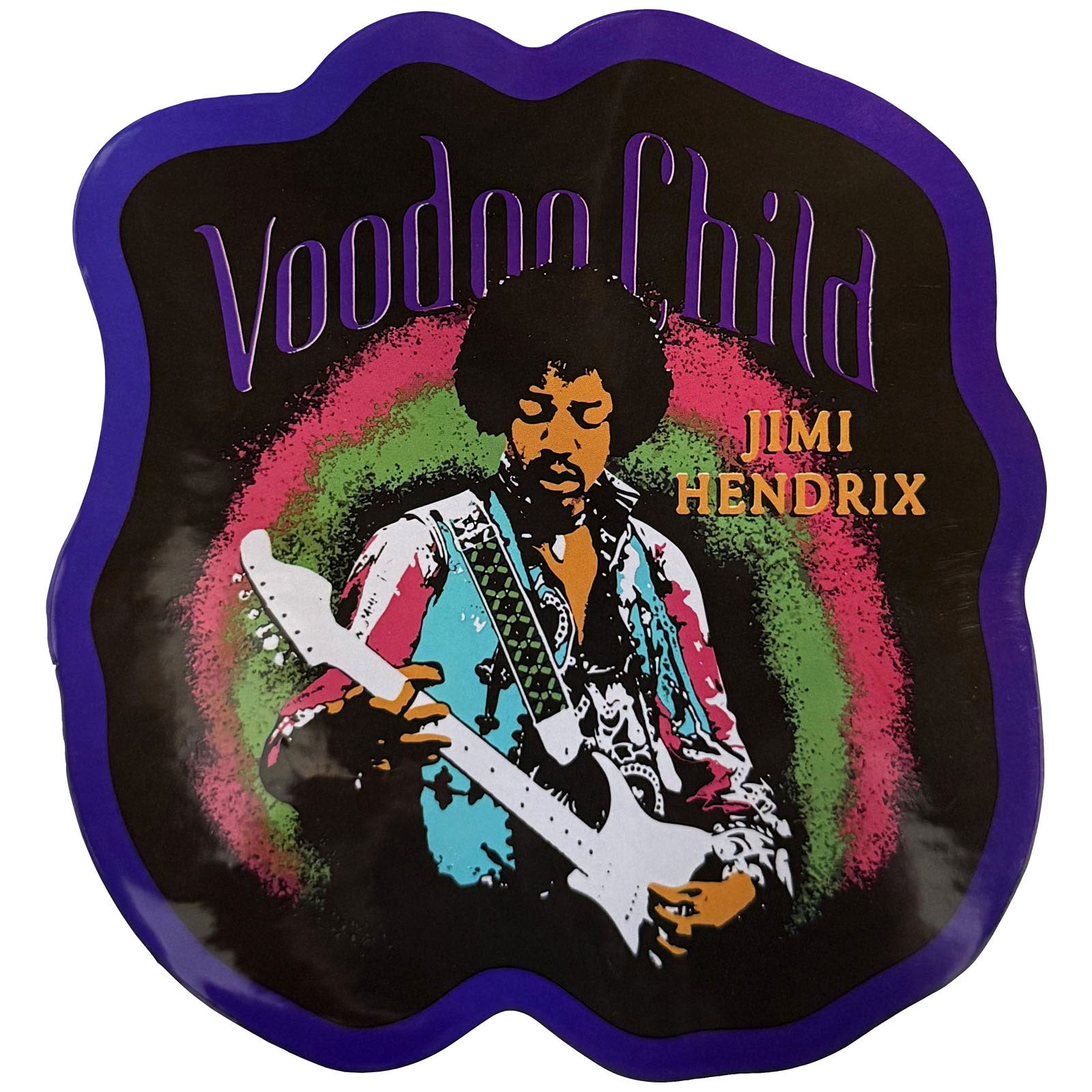 Jimi Hendrix Sticker: Voodoo Child