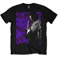 Jimi Hendrix Unisex T-Shirt: Purple Haze (Black)