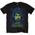 Jimi Hendrix Unisex T-Shirt: Experienced (Black)