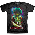 Jimi Hendrix Unisex T-Shirt: Cosmic (Black)