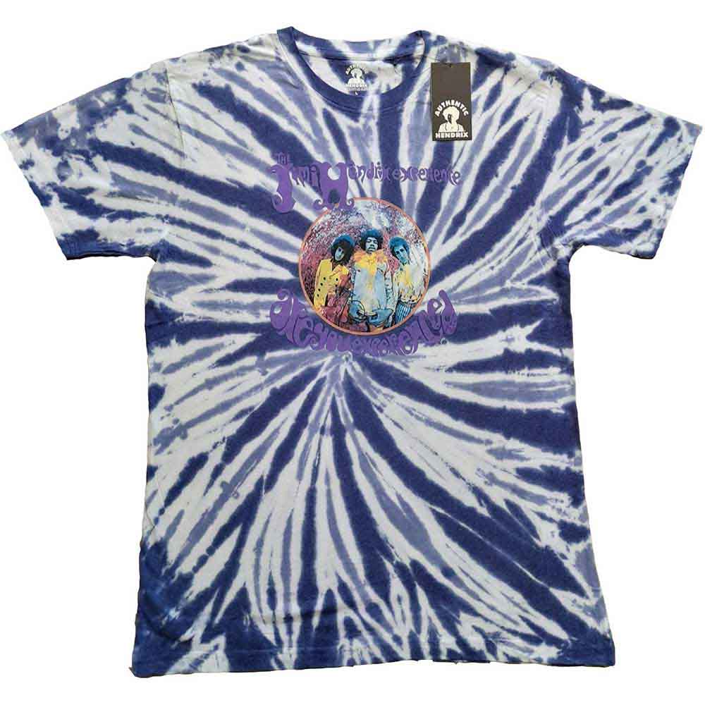 Jimi Hendrix Unisex T-Shirt: Are You Experienced (Purple) (Wash Collection)