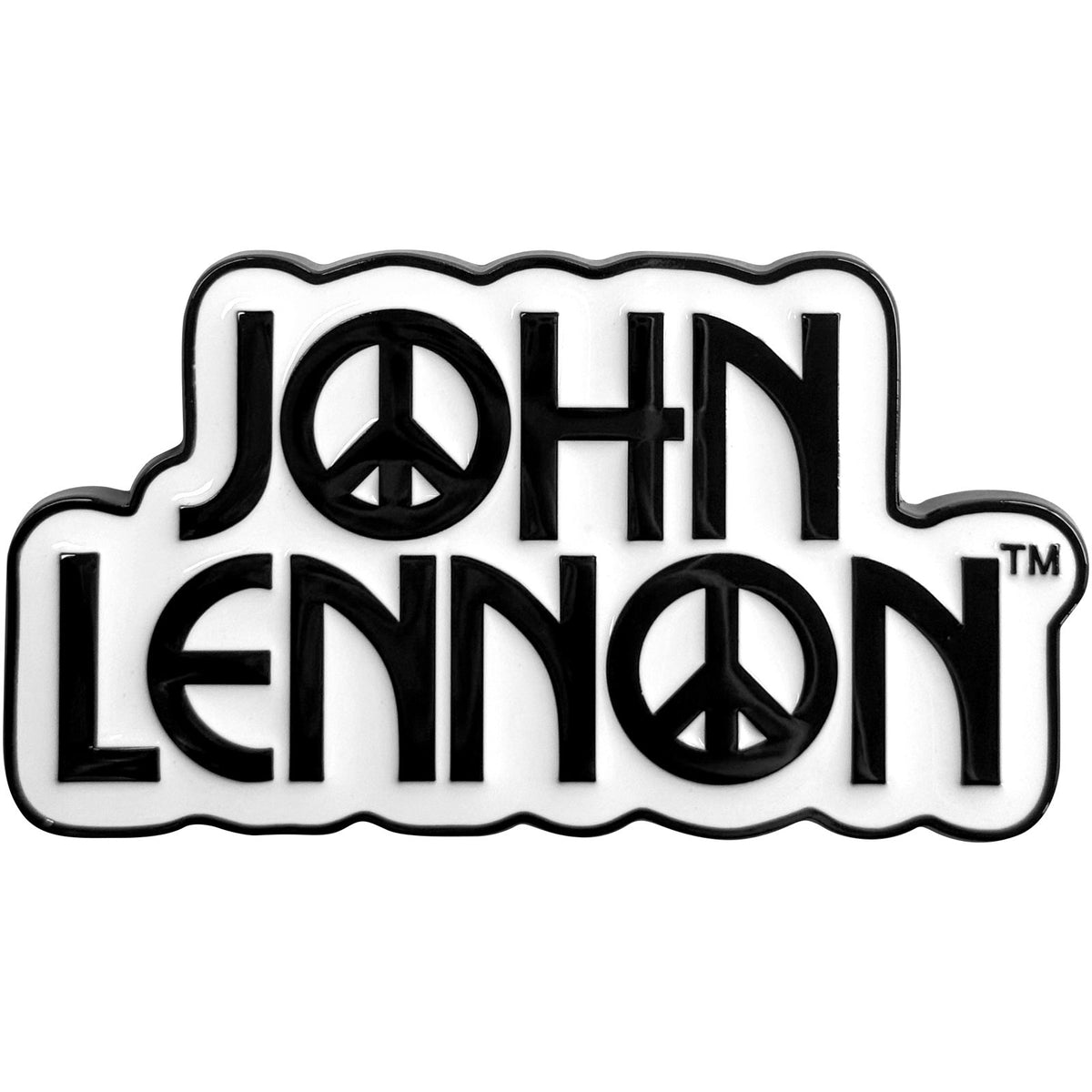 John Lennon Magnet: Peace Logo