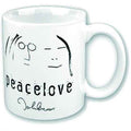 John Lennon Boxed Mug: Peace love (LOS)