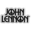 John Lennon Woven Patch: Peace Logo