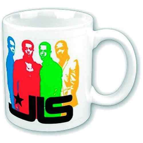 JLS Boxed Mug: Band Silhouette