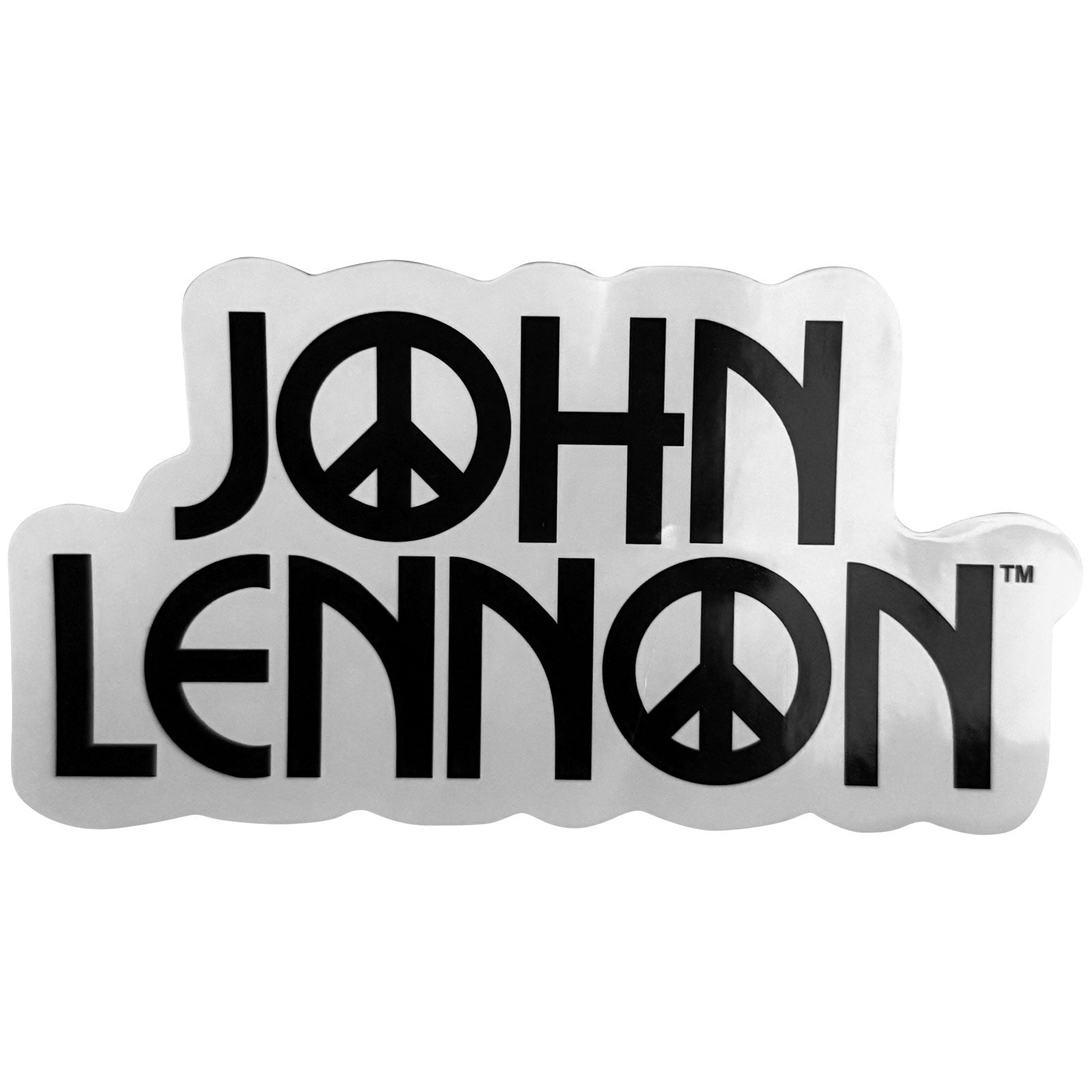 John Lennon Sticker: Peace Logo