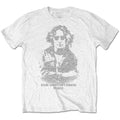 John Lennon Unisex T-Shirt: Peace (White)