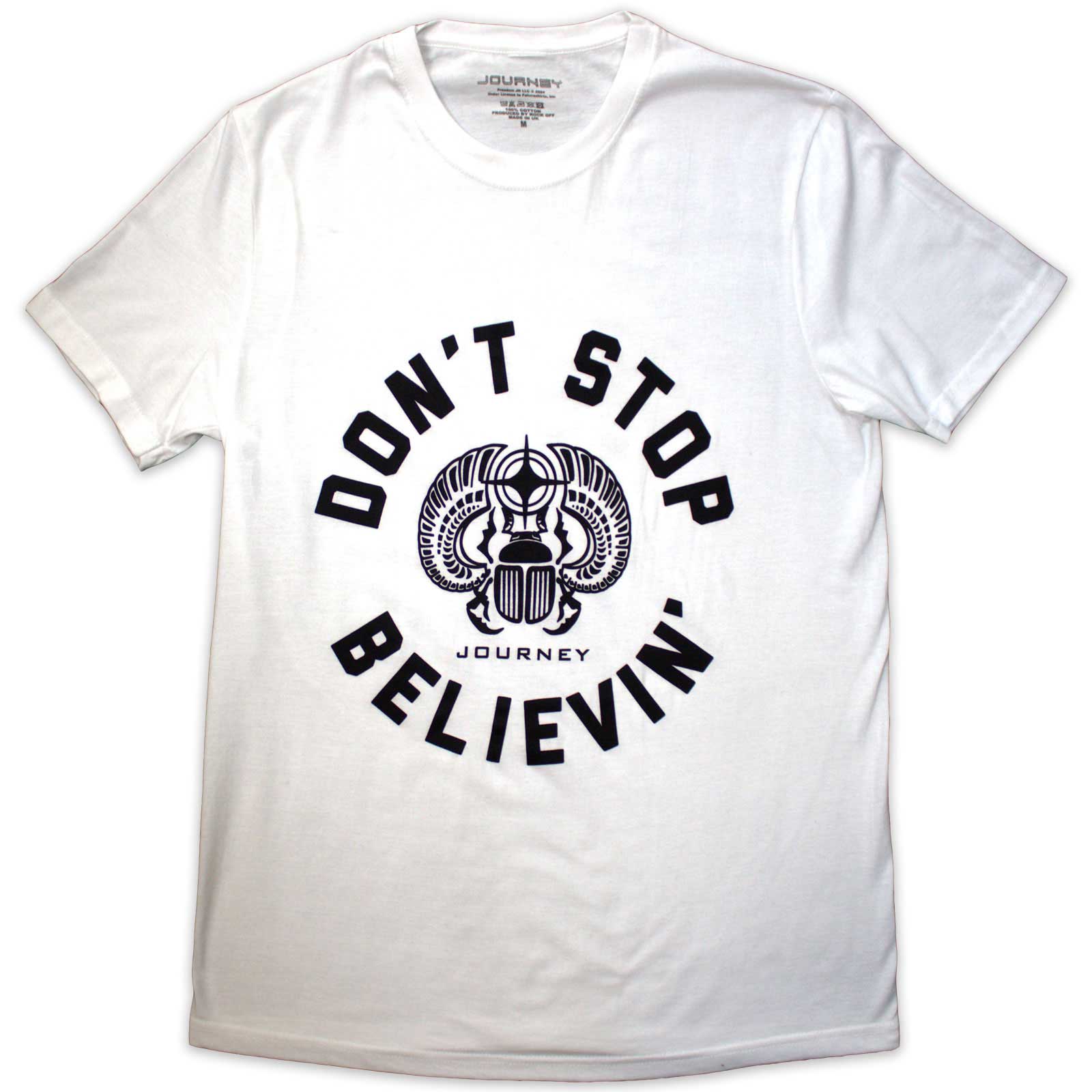 Journey Unisex T-Shirt: Believin' (White)