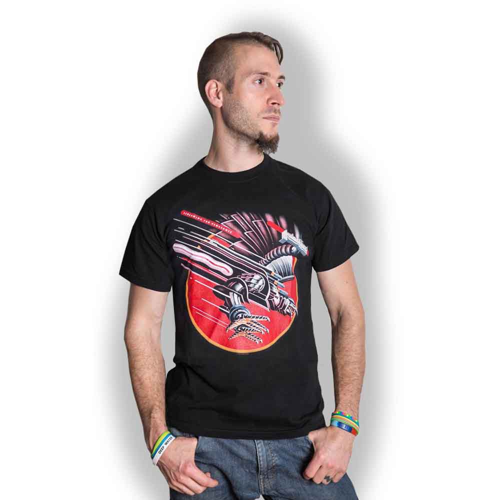 Judas Priest Unisex T-Shirt: Screaming for Vengeance (Black)