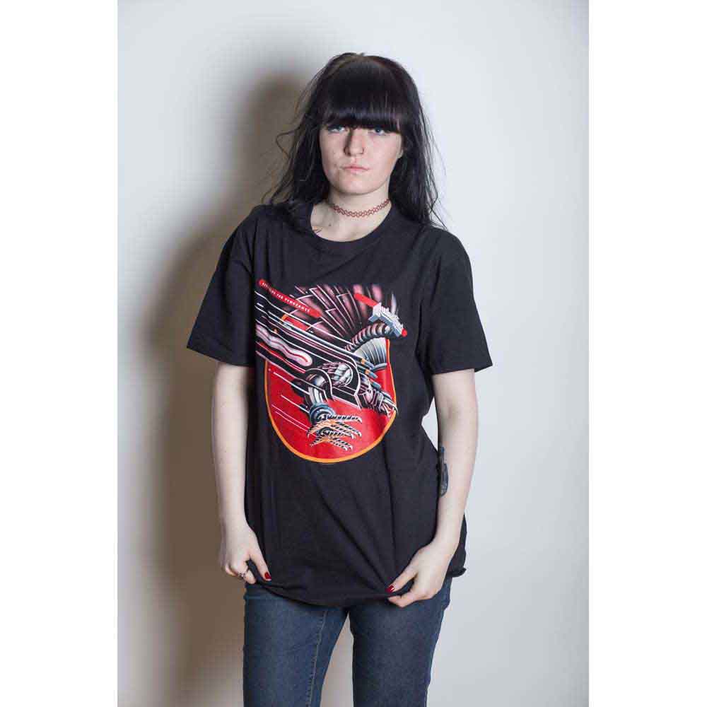 Judas Priest Unisex T-Shirt: Screaming for Vengeance (Black)