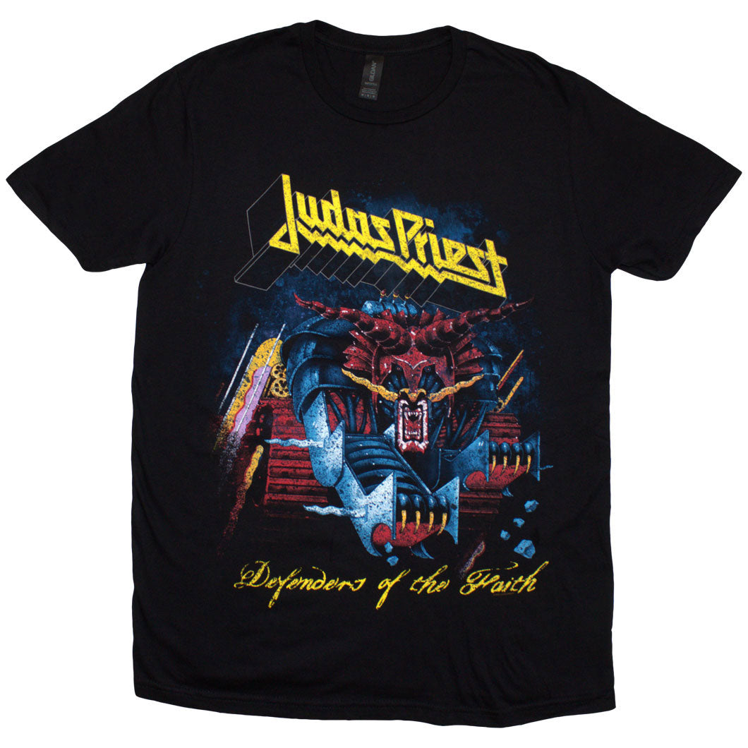 Judas Priest Unisex T-Shirt: Defenders Of The Faith (Black)