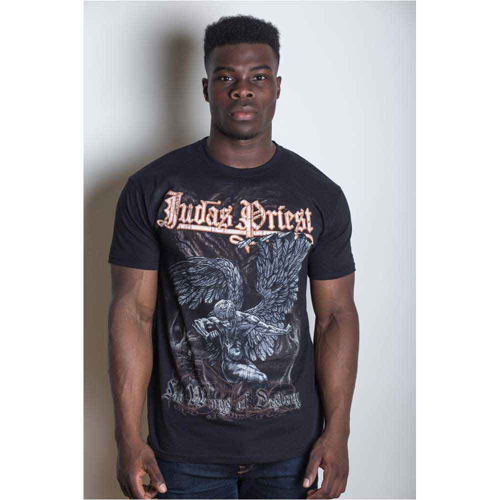 Judas Priest Unisex T-Shirt: Sad Wings (Black)