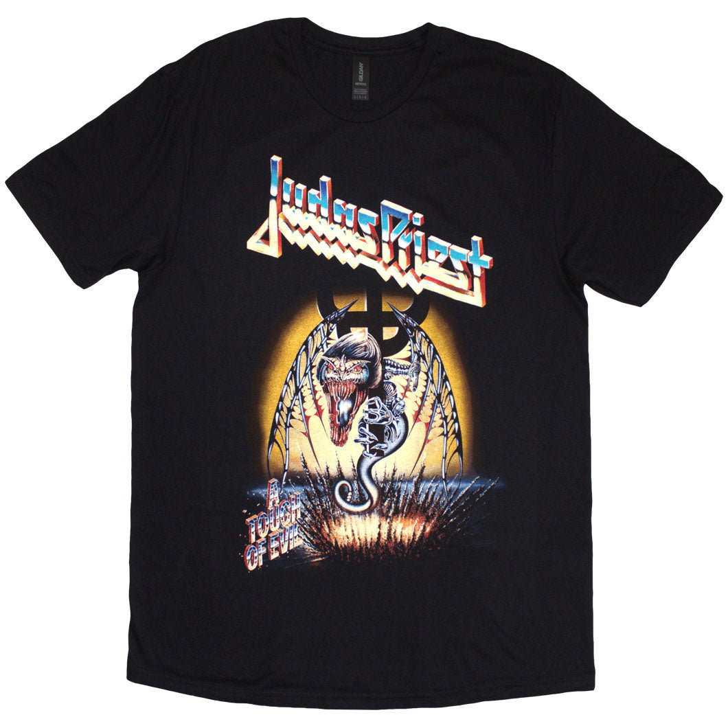 Judas Priest Unisex T-Shirt: Touch of Evil (Black)
