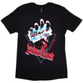 Judas Priest Unisex T-Shirt: British Steel Hand Triangle (Black)