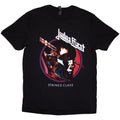Judas Priest Unisex T-Shirt: Stained Class Album Circle (Black)