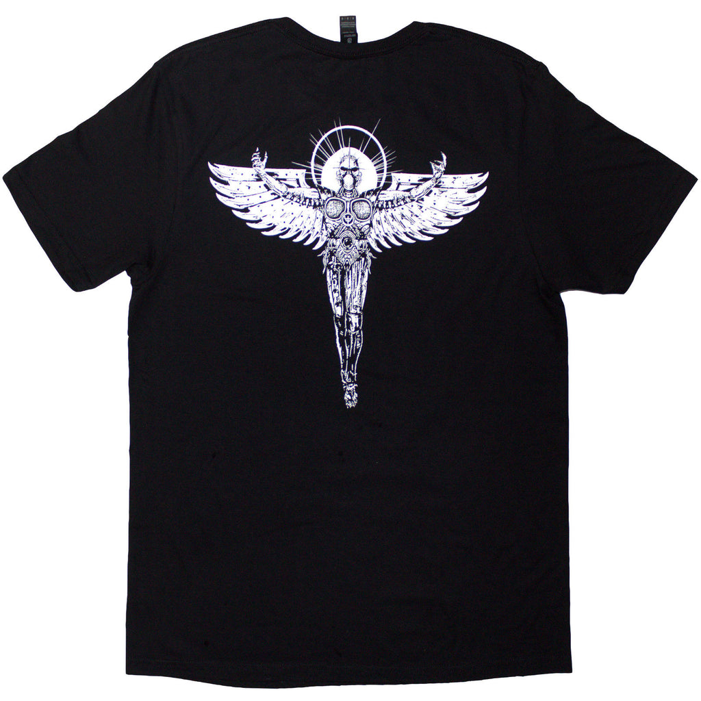 Judas Priest Unisex T-Shirt: Angel Of Retribution Angel Rising (Black)