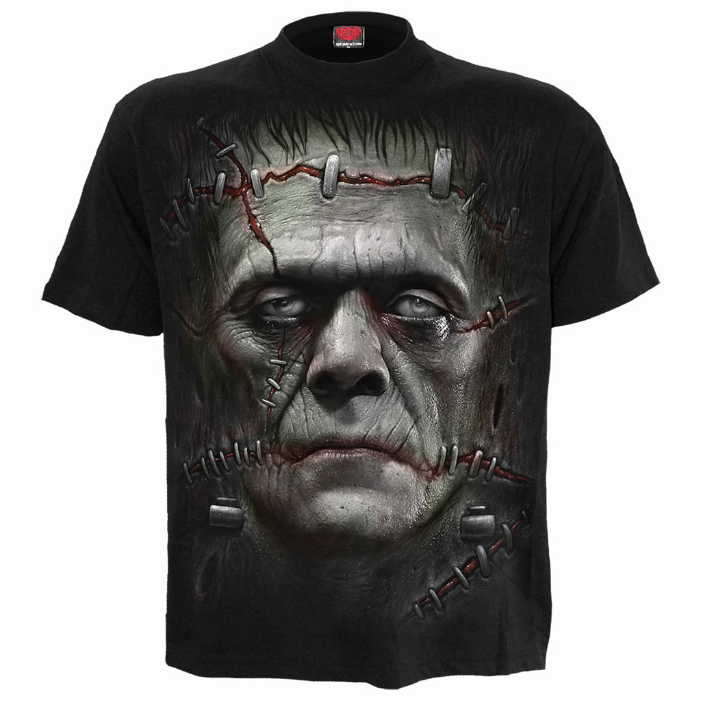 Spiral Unisex T-Shirt: It Lives (Black) (Back Print)
