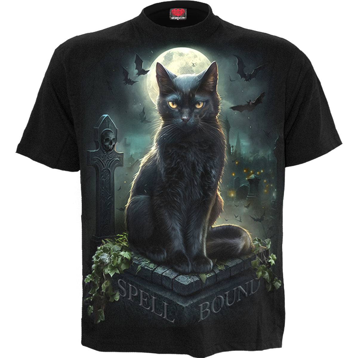Spiral Unisex T-Shirt: Spell Bound (Black)