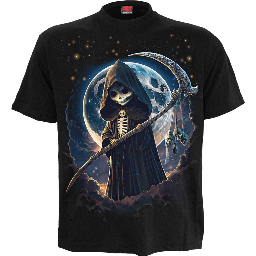 Spiral Unisex T-Shirt: Reaperette (Black)