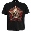 Spiral Unisex T-Shirt: Creeping Curse (Black) (Back Print)
