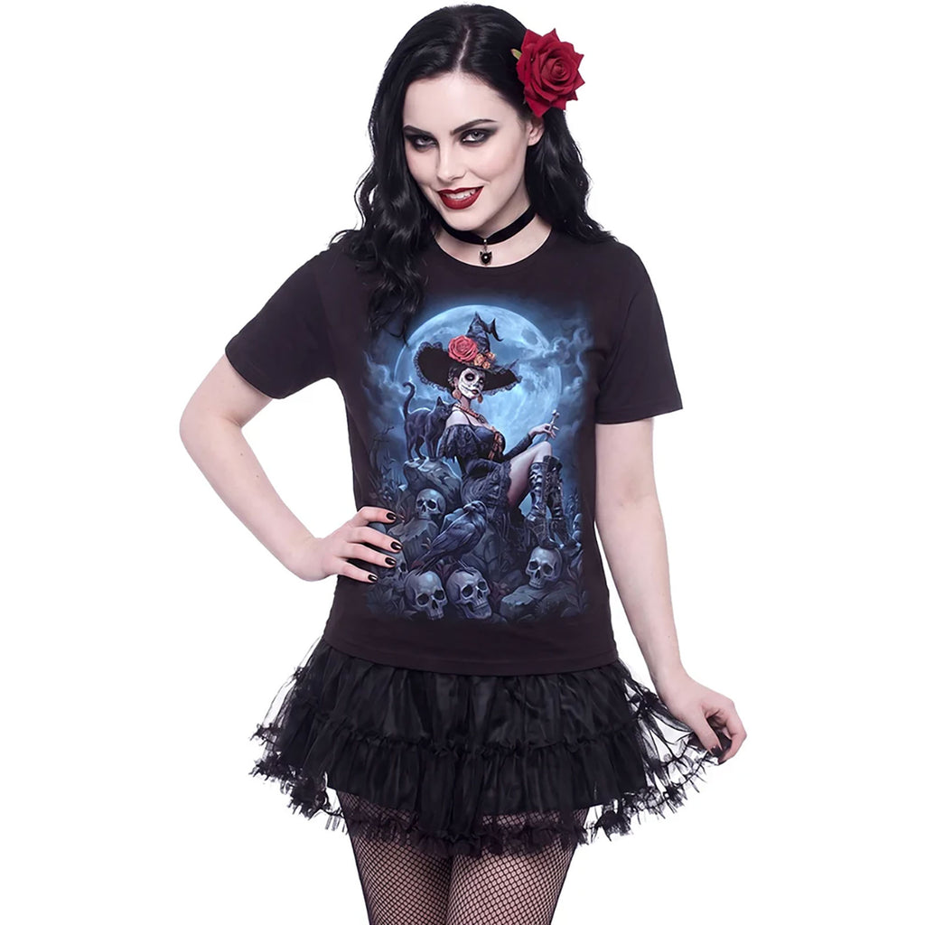 Spiral Unisex T-Shirt: Night Of The Dead (Black)
