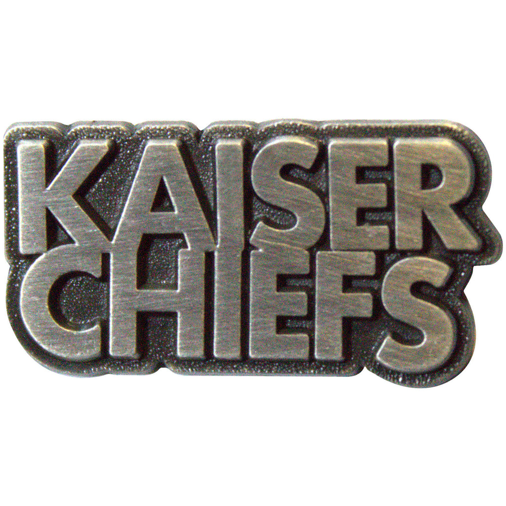Kaiser Chiefs Pin Badge: Skewed Logo