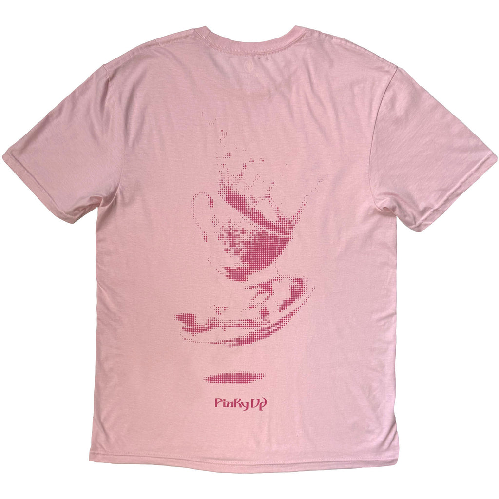Katseye Unisex T-Shirt: Pinky Up Teacup (Light Pink) (Back Print)