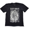 Kurt Cobain Unisex T-Shirt: Brilliance (Black)