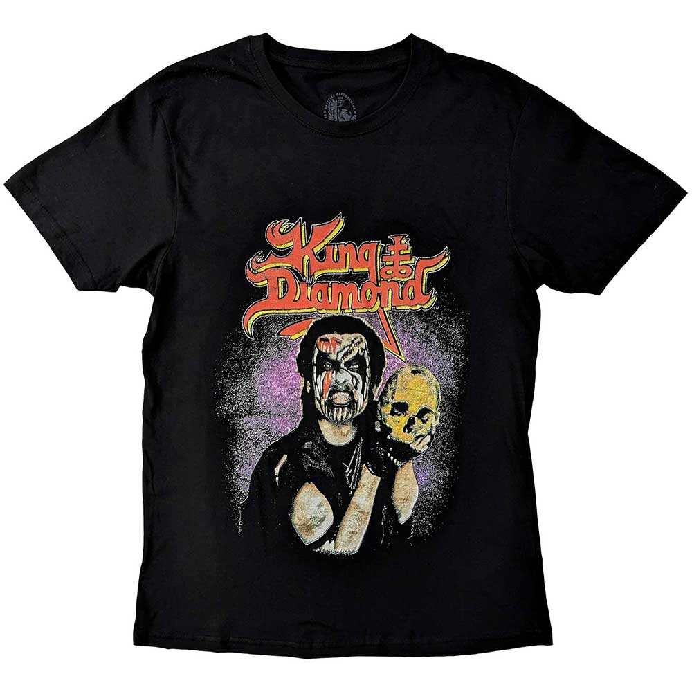 King Diamond Unisex T-Shirt: Conspiracy Tour (Black) (Back Print)