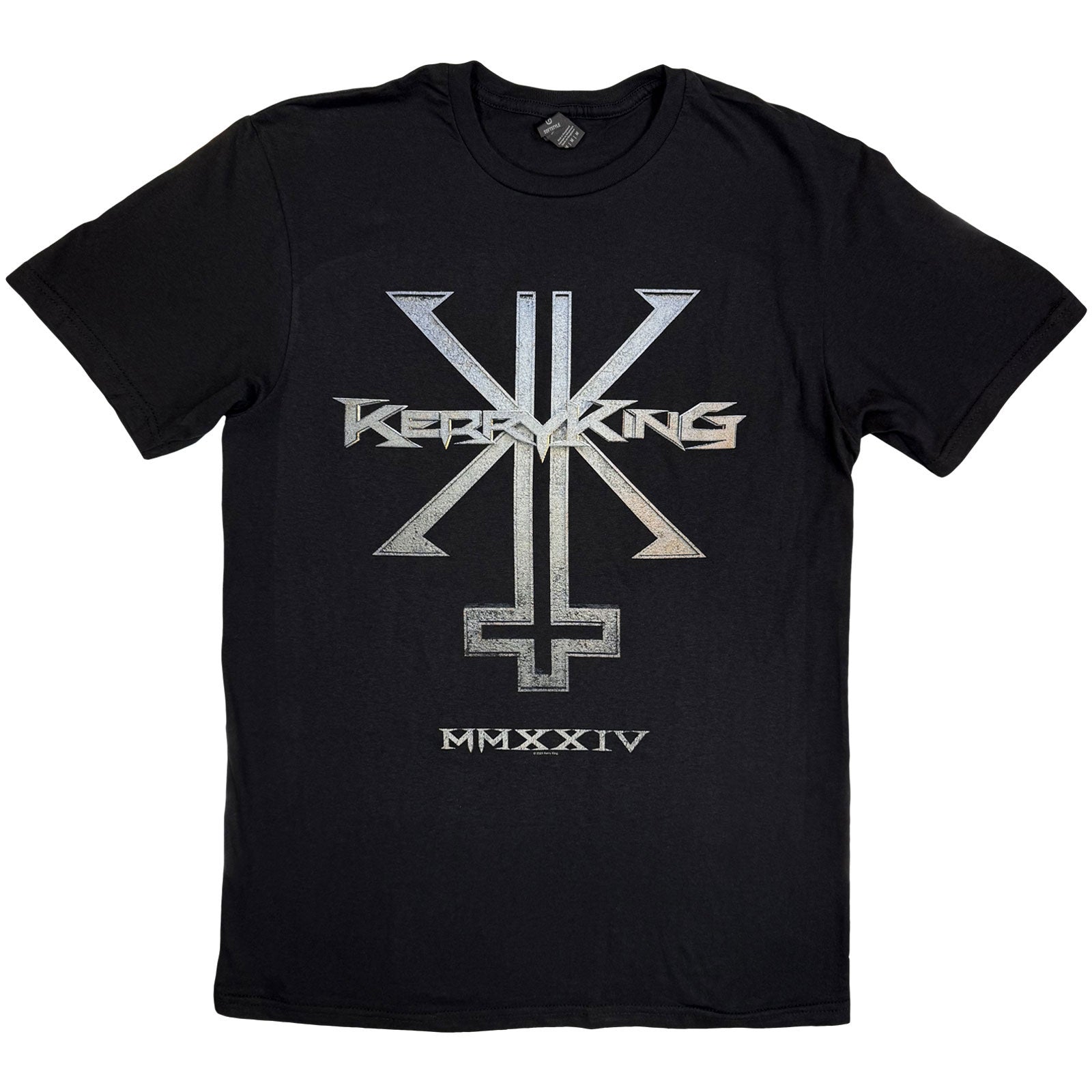 Kerry King Unisex T-Shirt: Chaos Logo (Black)