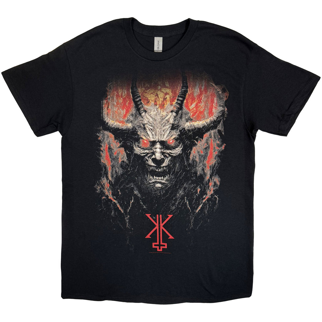 Kerry King Unisex T-Shirt: From Hell I Rise F&B (Black) (Back Print)