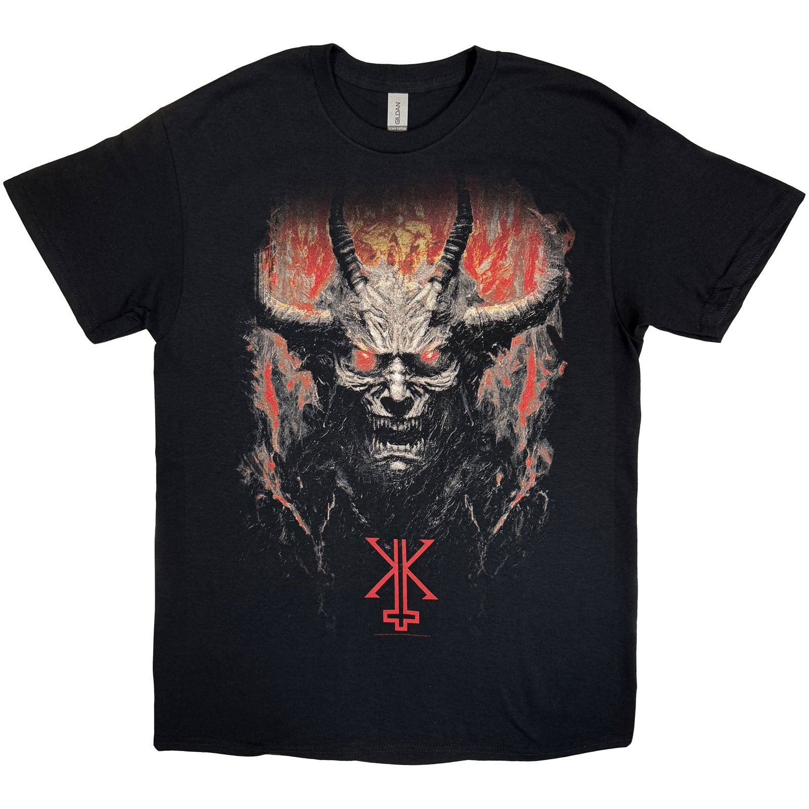 Kerry King Unisex T-Shirt: From Hell I Rise F&B (Black) (Back Print)