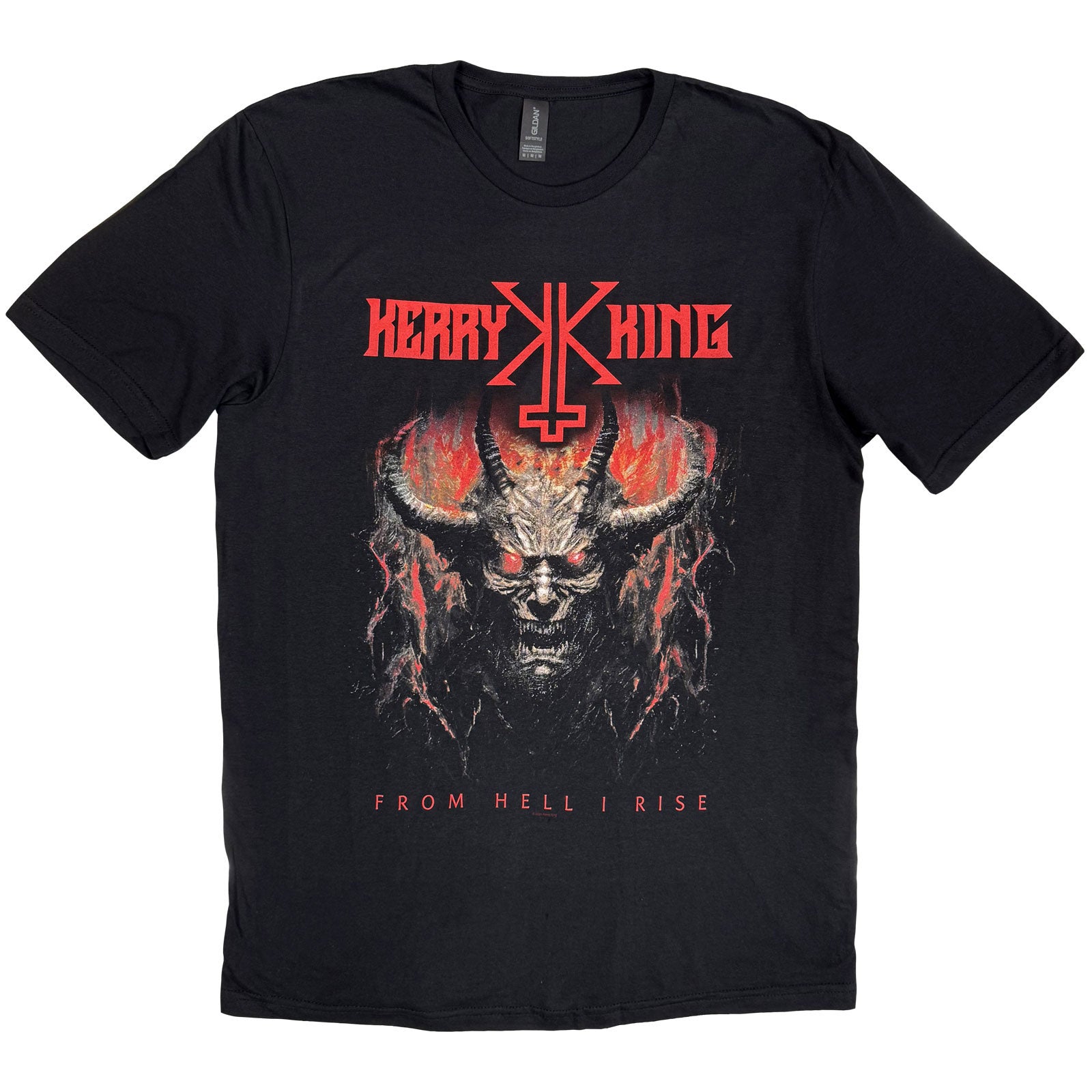 Kerry King Unisex T-Shirt: From Hell I Rise Cover (Black)