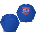 The Killers Unisex Long Sleeve T-Shirt: Tour '24 Destiny Is Calling Me (Blue) (Back Print & Ex-Tour)
