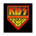 KISS Greetings Card: Army