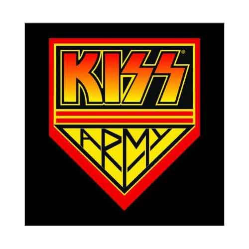 KISS Greetings Card: Army